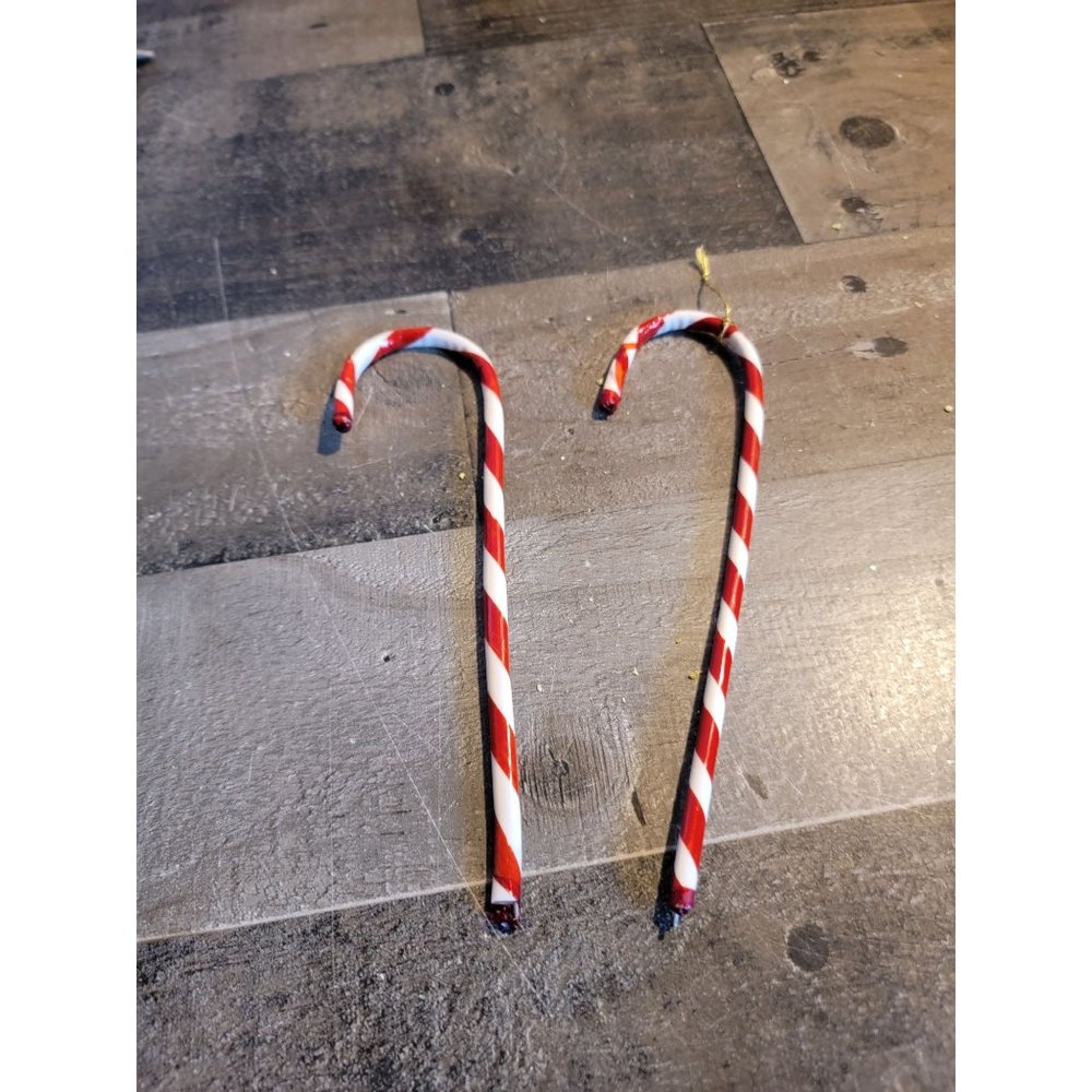 Candy cane striped ornament xmas set‎